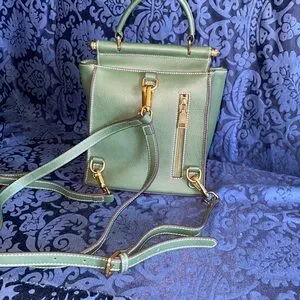 Bolvaint | Bags | Bolvaint Green Leather Bag | Poshmark display picture 1